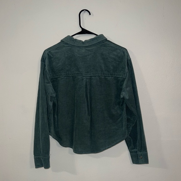 Corduroy low cropped jacket - Picture 3 of 3